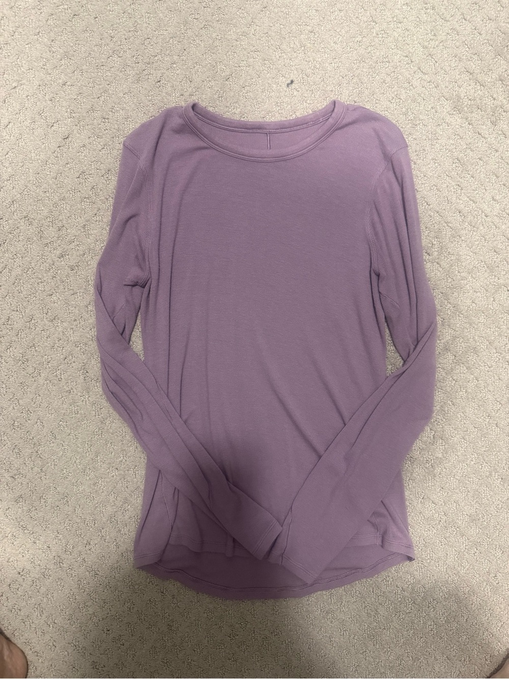Women's Lululemon Long-Sleeve Crewneck Top - Lavender